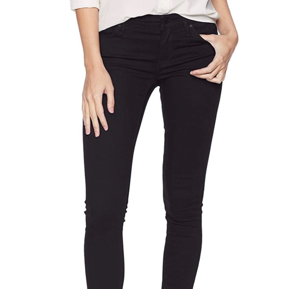 Size 26 Hudson Krista Super Skinny black pants